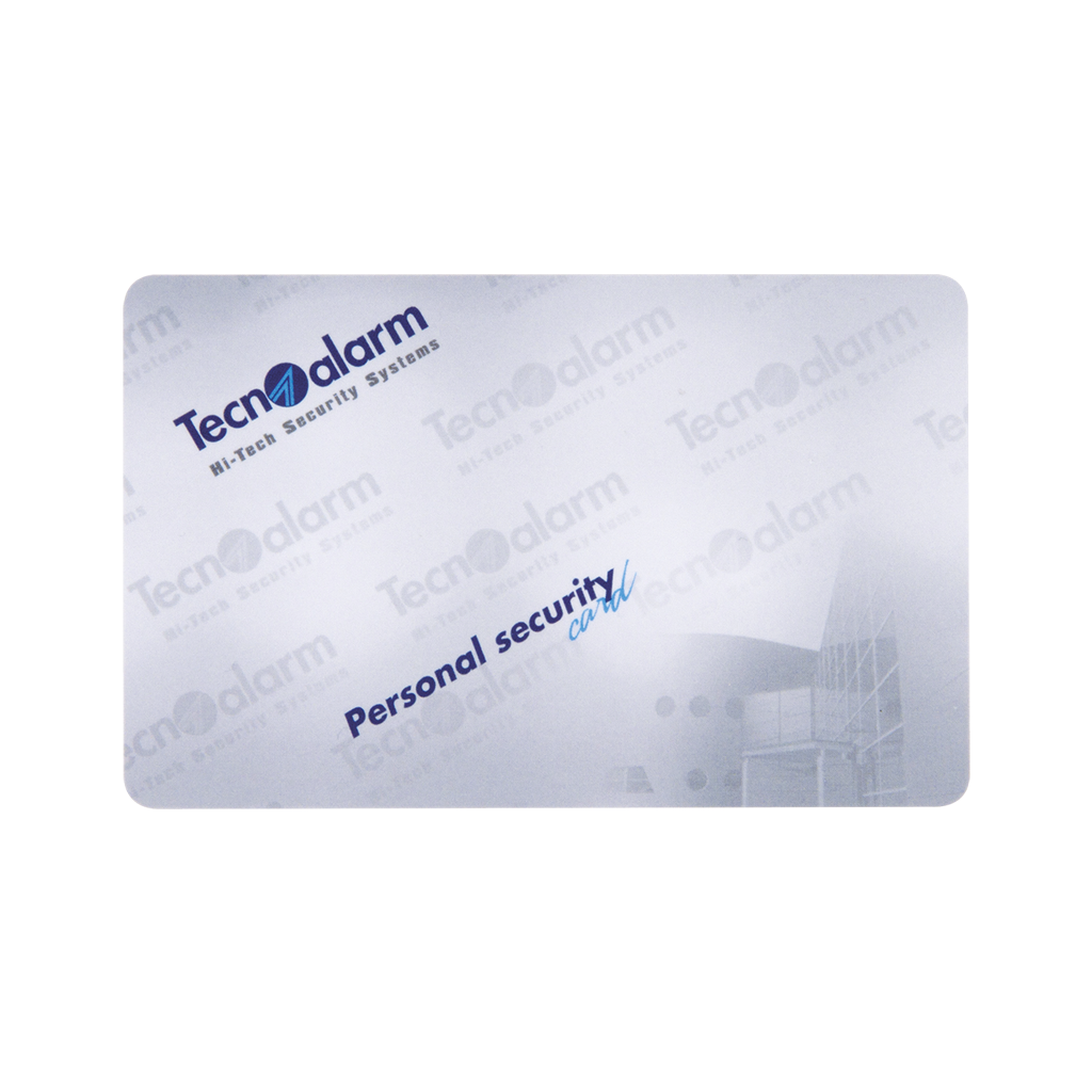 PERSONAL SECURITY CARD