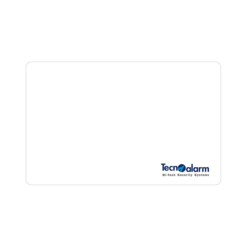 PERSONAL SECURITY CARD WHITE
